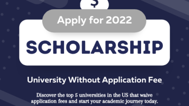 University Without Application Fee